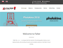 Tablet Screenshot of falter.pl